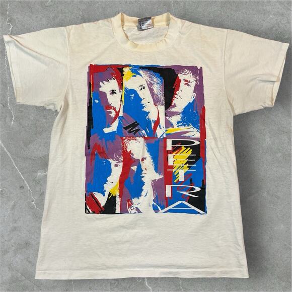 Vintage Petra T-Shirt Concert Tee Large Oneita USA Single Stitch Christian Rock - Picture 1 of 9